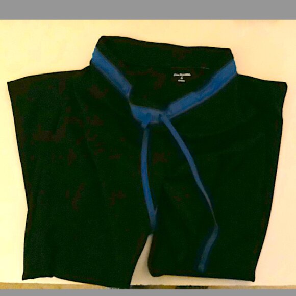 Kim Rogers:  Black and royal blue 2-piece sweat suit, Size M, New without tags - Picture 10 of 10